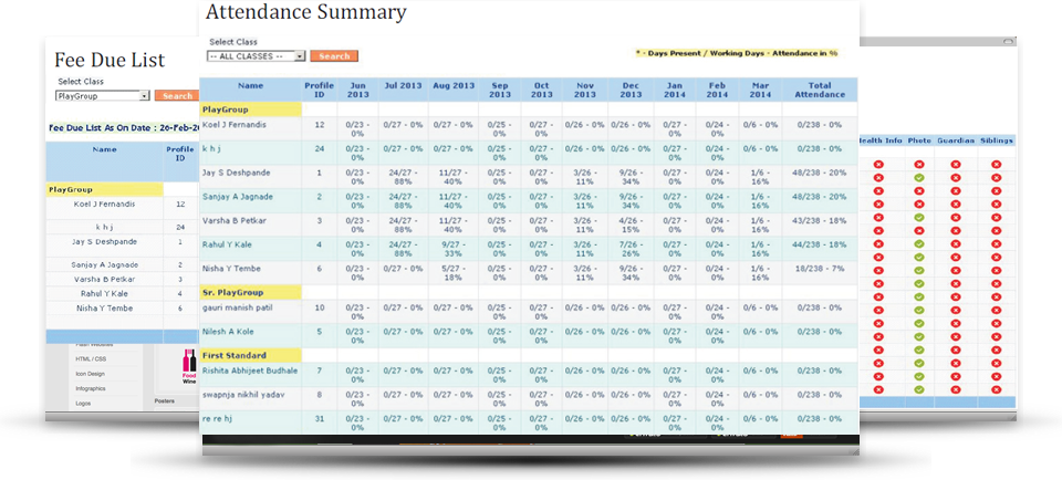 EduTech 4 - School Management Reports